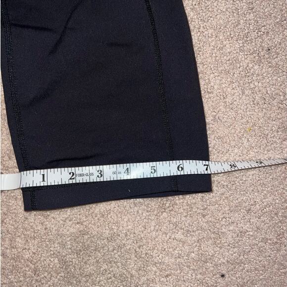 Athleta womens high waisted classic black waistband legging size L - Picture 9 of 10